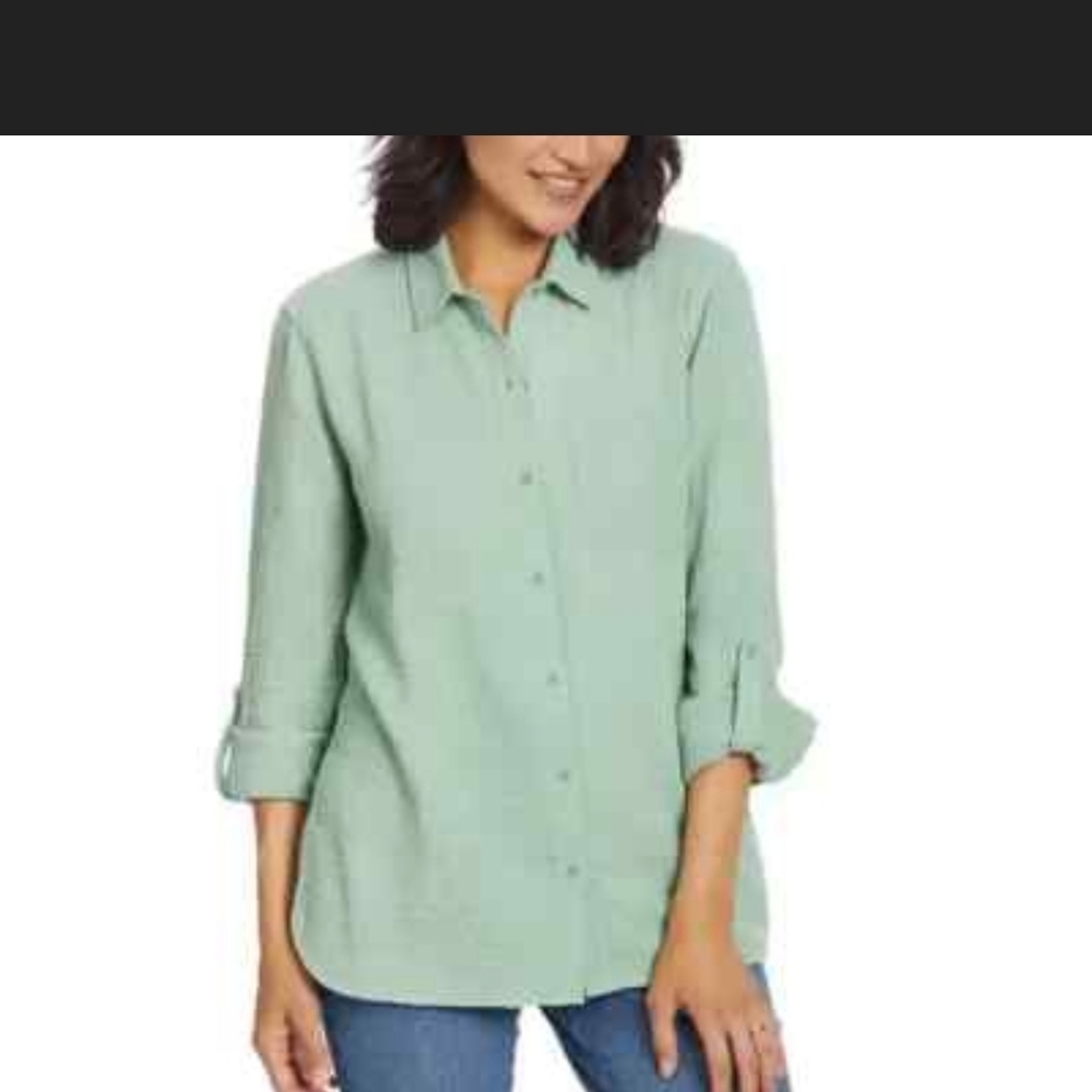 Anne Klein Button-Up Shirt